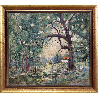 Australian School (20th Century), Landscape, Oil on Board