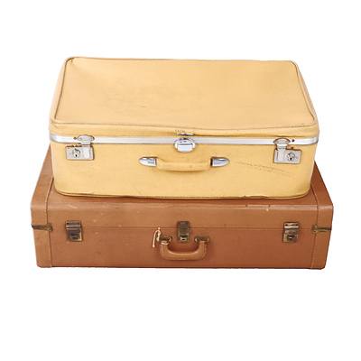Vintage Antler Suitcase and Vintage Cheney Suitcase (2)