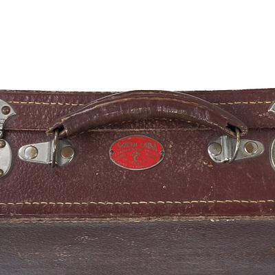 Vintage Travel Case, Two Beauty Cases, and Instrument Case (4)