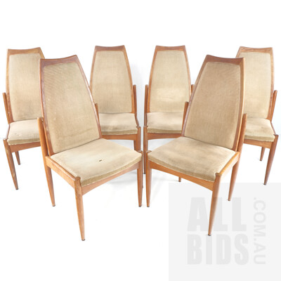 Set of Six Retro Teak Chiswell Dining Chairs