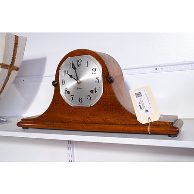 Vintage Sessions USA Timber Cased Mantle Clock