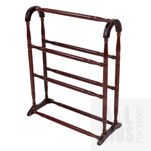 Reproduction Towel Rack, Height 85cm