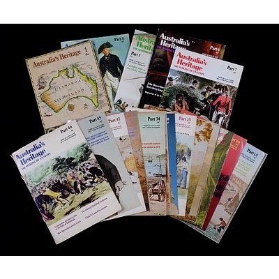 Large Collection of Australia's Heritage: The Making of a Nation Booklets, Over 40