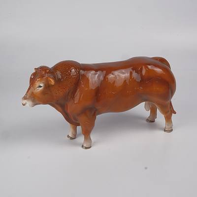 John Beswick Limousin Bull Figurine