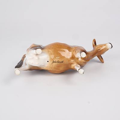 John Beswick Jersey Cow Figurine