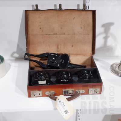 Vintage 'Tong Test' Electrical Test Kit in Original Case