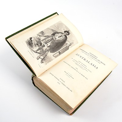 First Edition,  Australasia, Alfred Russel Wallace, 1879, Edward Stanford, London