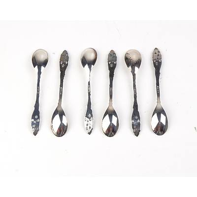 Set of Six Gero Coffee Spoons
