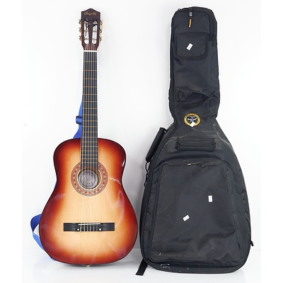 Dragonfly Accoustic Guitar with Soft Case