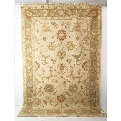 Hand Woven Wool Tapestry Rug