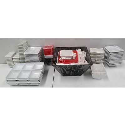 Bulk Lot Of Assorted Dipping Containers