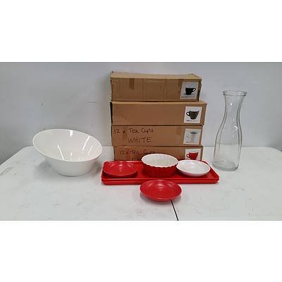 Bulk Lot Of Assorted Mugs/Plates/Bowls/Platters (Pallet Lot)