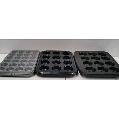 Lot Of Cupcake Trays - Lot Of 10