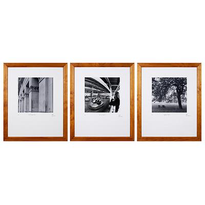 Three Framed Black and White Photographs by Shane Jenkins (3)