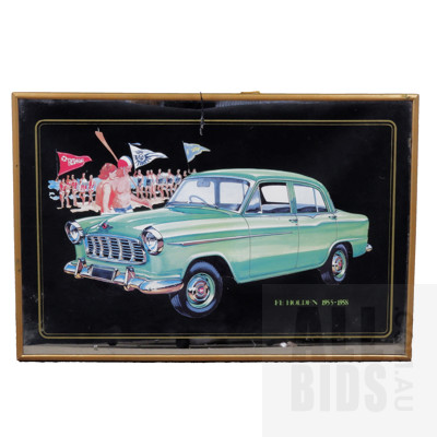 Vintage FE Holden 1955 - 1958 Bar Mirror