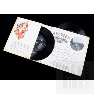 The Beatles, Magical Mystery Tour, 1967, Nems Enterprises, Booklet with 2 x 7 inch Singles Released for The Mvie,