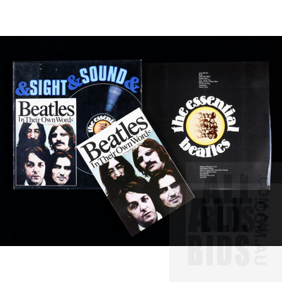 The Beatles, In Their Own Words, EMI Australia, 12 inch Vinyl Record and Booklet Box Set