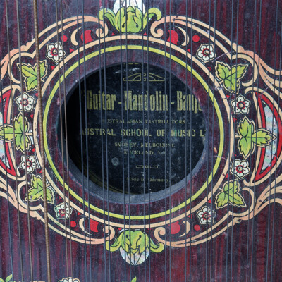 Antique Zither - Austral School of Music - Early 20th Century