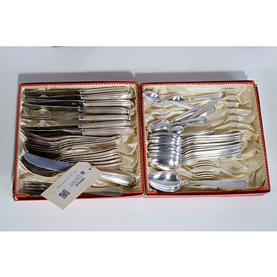 Assorted Vintage Silverplate Flatware including Pfeiffer and W. P. & Co - 43 Pieces