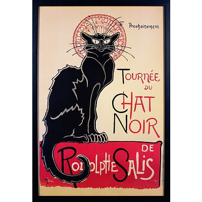 Theophile Steinlen, Reproduction Print, Le Chat Noir