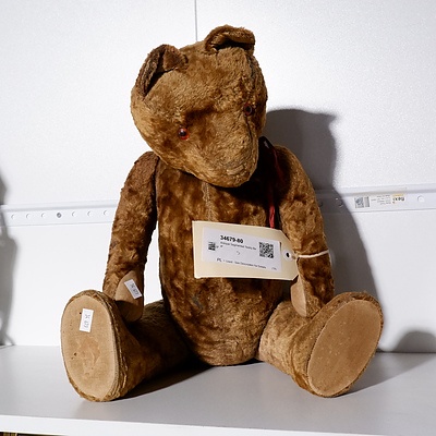 Antique Segmented Teddy Bear