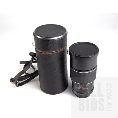 Vintage Elicar Automatic 1:3.5 f=200mm Lens - No 730015
