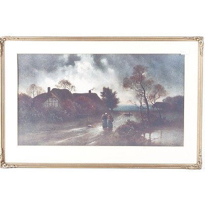 F. Arnold, Framed Reproduction Print