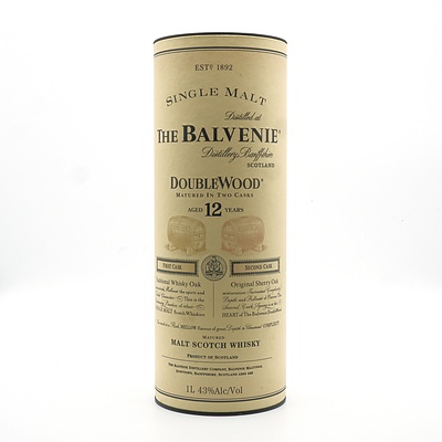 The Balvene Doublewood Single Malt Scotch Whiskey Aged 12 Years in Original Box