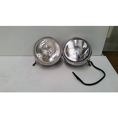 Pair Of Large Driving Lights