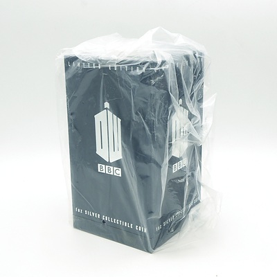Limited Edition Doctor Who 1oz Silver Collectable Coin, Sealed