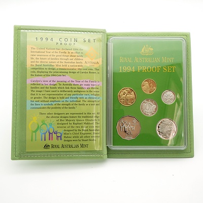 RAM 1994 Proof Coin Set, Year of the Family