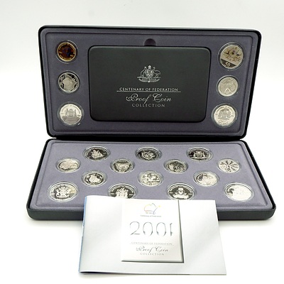 RAM Limited Edition 2001 Centenary of Federation Proof Coin Collection, 7511/20,000