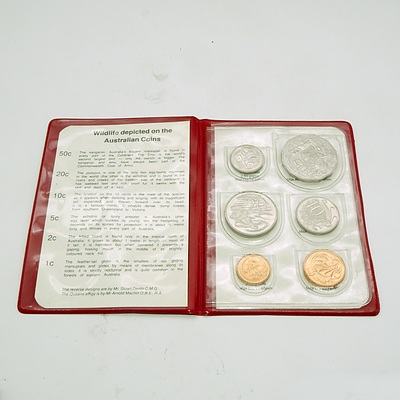 Three RAM Uncirculated Coin Red Booklets. 1978, 1980 and 1979