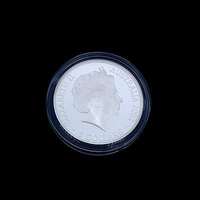2002 Year of the Outback Silver (99.9%) Proof Coin