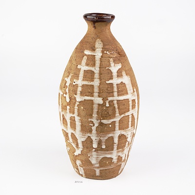Jean Higgs Glazed Stoneware Vase