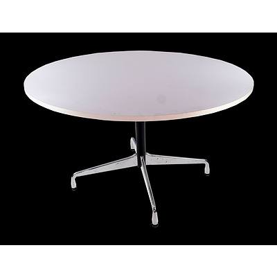 Eames Style Circular Dining Table