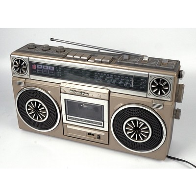 Vintage AIWA TPR-930 Portable Stereo Tape Recorder and a National Panasonic Portable Tape Recorder (2)