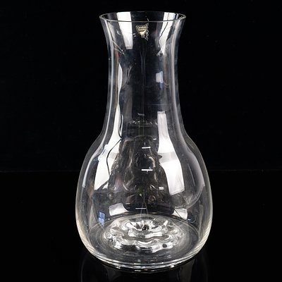 Large Orrefors Glass Vase