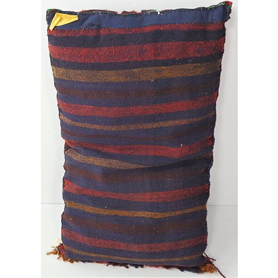 Balluhci Afghan Hand Woven Wool Cushion Cover