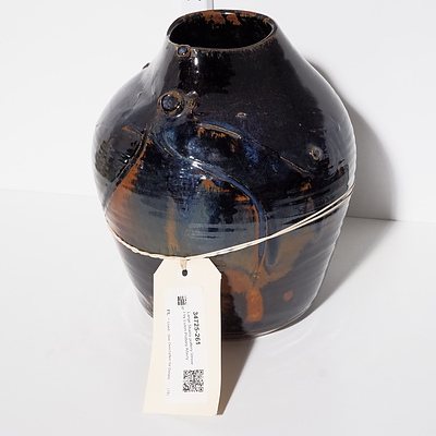 Large Studio pottery Vessel by Luton Pottery Albury