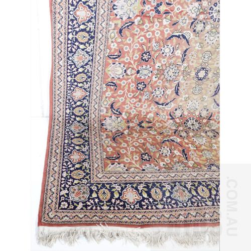 Indo Persian Hand Knotted Wool Rug