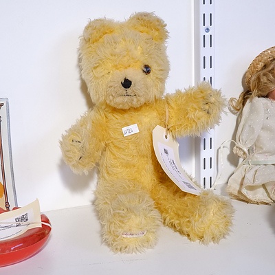 Vintage Australian Jakas Toy Teddy Bear