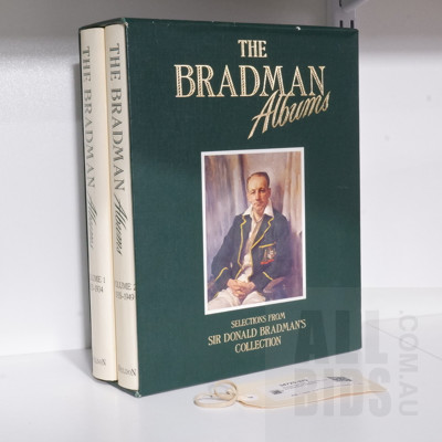 Boxed Set Two Volumes of The Bradman Albums