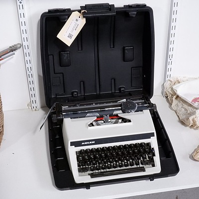 Vintage Adler Gabrielle 12 Portable Typewriter in Case