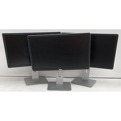 Dell (P2214Hb) 22-Inch Full HD (1080p) Widescreen LED-Backlit LCD Monitor - Lot of Three