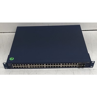Netgear (GS748TP V1H2) ProSafe 48-Port Gigabit Smart Switch w/ PoE Ports