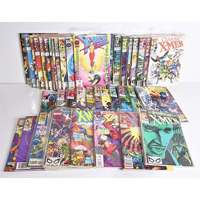 Marvel Comics, Classic X Men, Number 1-18, 24-27, 31-110 and 12 X Men Annuals