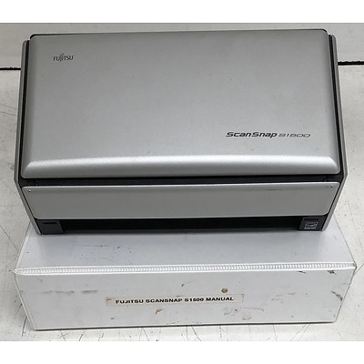 Fujitsu ScanSnap S1500 Document Scanner