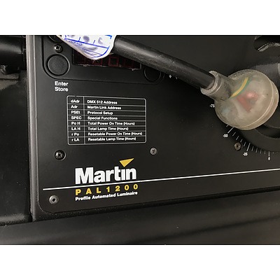 Martin PAL 1200 Intelligent Scanner -Lot Of Three