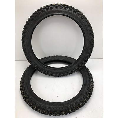 Vee Rubber Motorbike Tyres -Lot Of Two